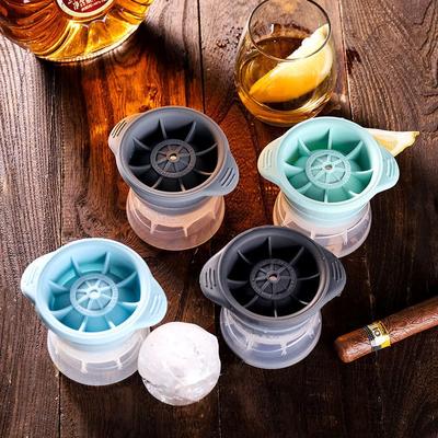 6cm Große Kugel Eisformen Sphäre Runde Eiswürfelbereiter Zuhause und Bar Party Küche Whiskey Cocktail DIY Eisform