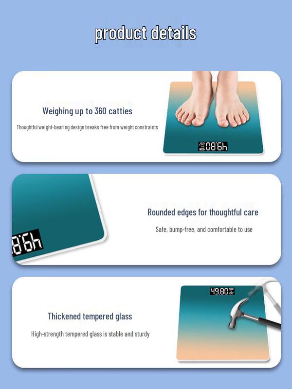 Lantour Smart Bluetooth Body Fat Scale