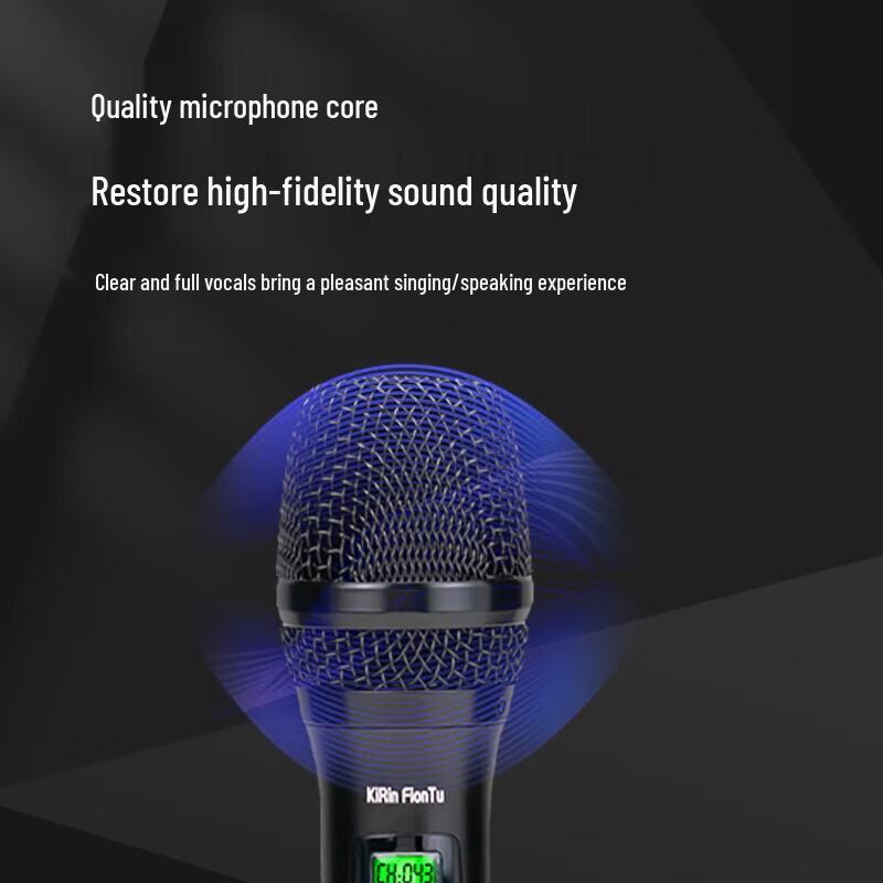 FionTu KRS-WH201 Wireless Handheld Microphone System (CN version)