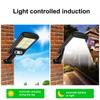 Solar Powered Motion Sensor Light Outdoor Waterproof Courtyard Light Security Light with Remote