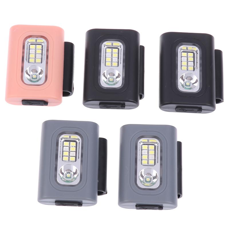 Led Safety Lights Running Lights Clip On Collar Usb Rechargeable Collar Light Hands Free For Running Camping Cycling Night Light