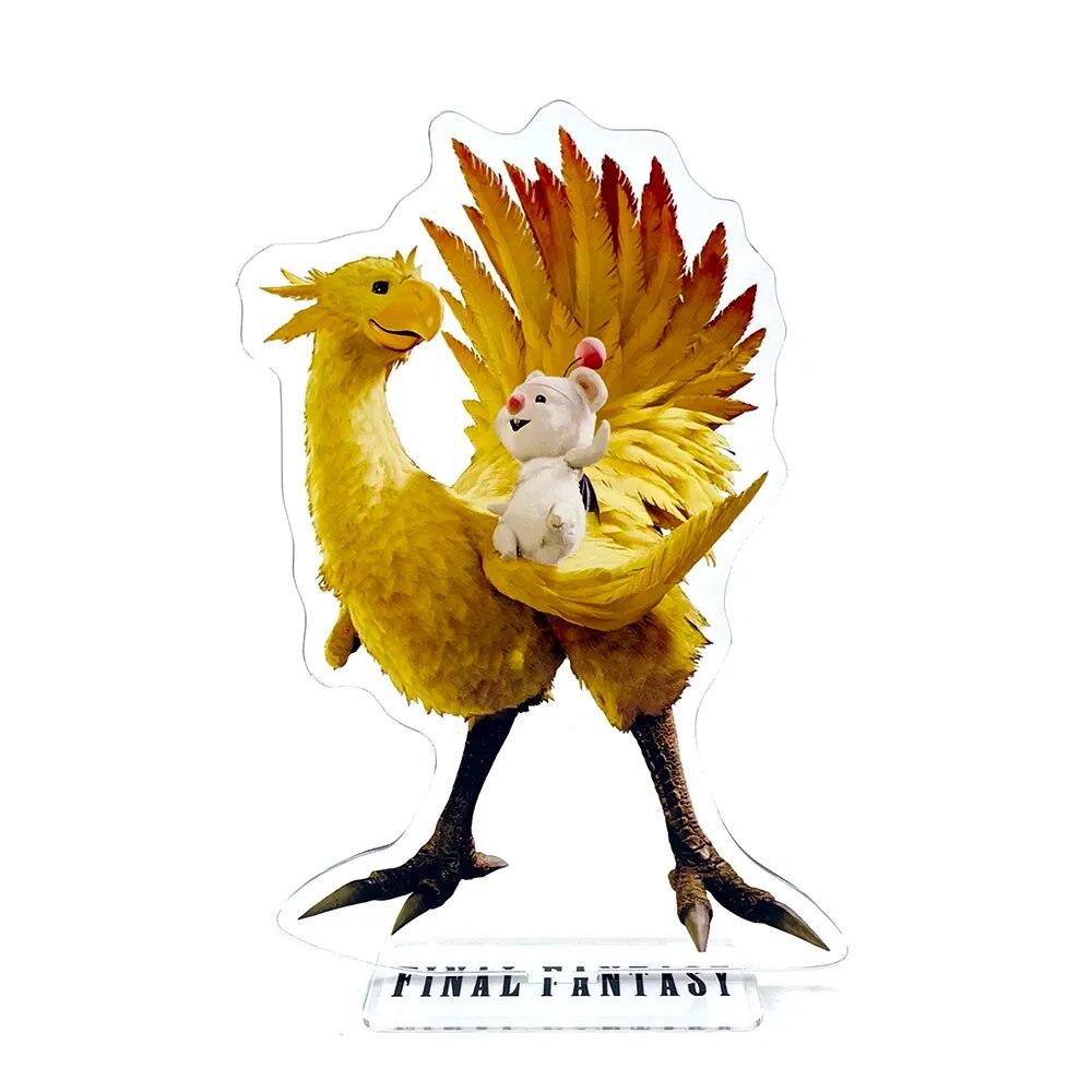 

Final Fantasy пара Чокобо и Мугла на акриловой подставке, игрушечная фигурка