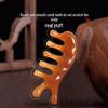 Horn Comb Ox Bone Meridian Massager: Five-Finger Head Therapy Comb for Men & Women