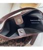 Damen Umhängetasche mit Leopardenmuster - Große Kapazität, vielseitig, strukturierte Schultertasche für Arbeit und Pendeln