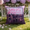 L-Little M-Mix Cushion Cover Home & Car Dual-Scene Pillow Cover: Reversible for Premium Comfort
