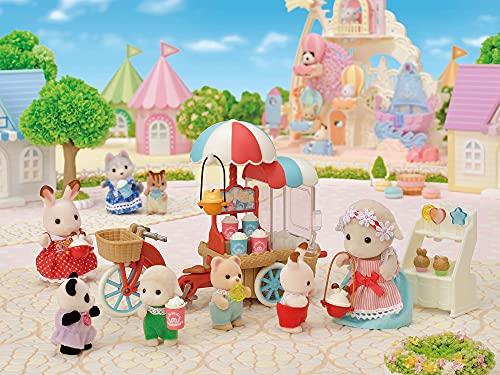 Sylvanian Families Amusement Park Shower [PonPon! Popcorn Cycle] Mi-90 ST Mark Certification 3 years old and up Toy Dollhouse Sylvanian Families EPOCH
