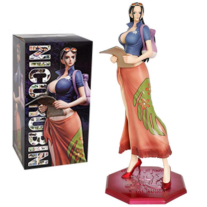 One Piece Nico Robin Action Figure 27cm Miss Allsunday Figuras Manga GK Statue Model Ornaments Toys Anime Peripheral Kids Gift