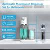 Detachable Smart Mouthwash Dispenser Infrared Sensor Soap Liquid Container  Hotel