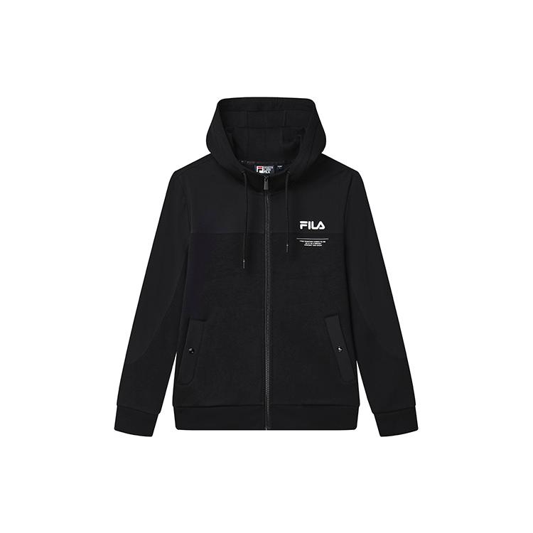 Куртка FILA x FANGAOLIANMINGXILIE Мужская Иссиня-черный F11M318506FBK XL