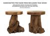 Jamet Stool Teak Cm Ø 35X40