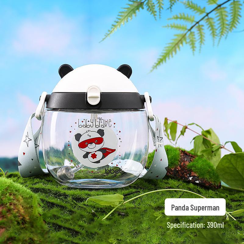 New Baby Cartoon Tritan Calf Water Cup for Kindergarten