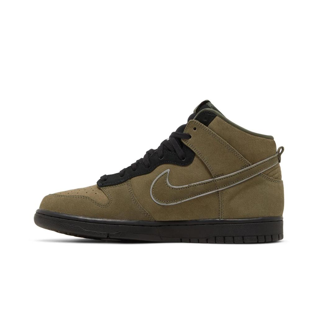 Nike Dunk High SP '90s' (Unisex) Military Green / Black Skate Shoes DR1415 200