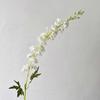Larkspur Artificial Flowers Realistic Delphinium with Bendable Stems Rustic Floor Vase Decor for Home Wedding Decor Reusable Floral Arrangements