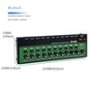 10-Channel Audio Mixer for Musical Instruments and Guitar Amplifier