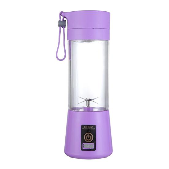 Portable Blender USB Rechargeable Cordless Mini Blender Shakes Juicer with 6 Stainless Steel Blades BPA-Free Blending Machine