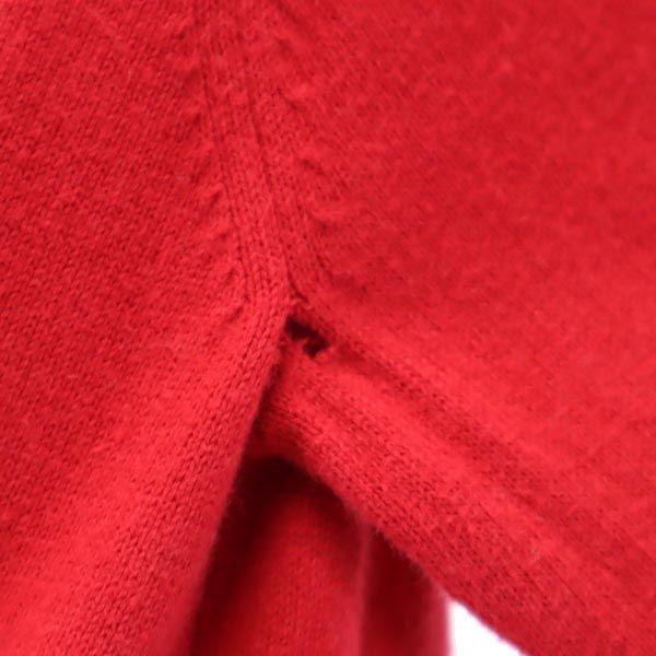 Burberry Sanyo Shokai Long Sleeve Knit Zip Jacket 10Y 140 Red Series Kid's Used