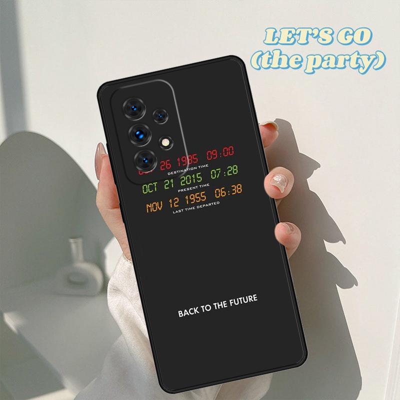 Flux Capacitor Back To the Future Phone Case For Samsung A42 A31 A40 A51 A71 A32 A80 A91 A52 A72 A20e A21S A50 A70 A11 A12 Cover