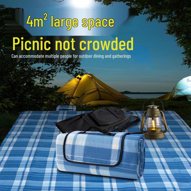 ZISIZ Flannel Picnic Mat