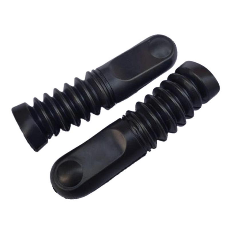Universal 2pcs Motorcycle Rubber Protector Front Fork Gaiters Dust Cover Gators Boots Motorbike Gaiter Covers