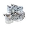 Breathable mesh platform dad shoes women's 2025 summer new versatile casual sports shoes ultra-light mesh sports shoes