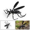 Beetle Figurines Simulation Insect Models Lawn Fence Insect Ornaments for Garden Home Decoration