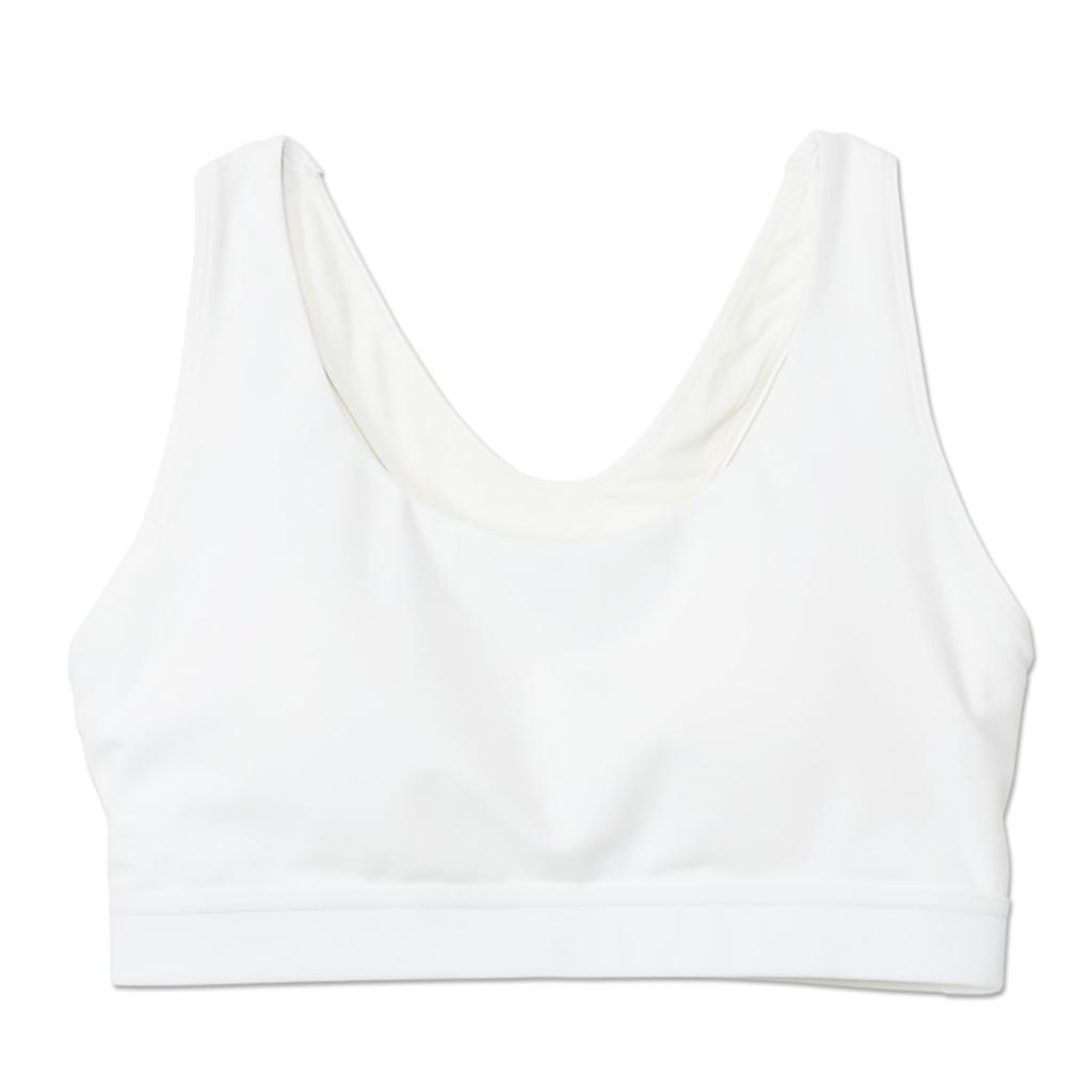 BVD High Support Sports Bra with Breast Support and Light BLSC00W Women's Sportswear, White,