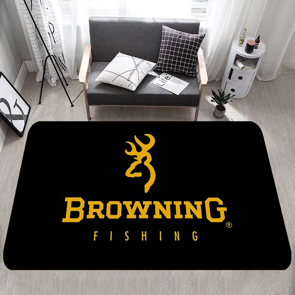 

B-Brownings Logo Kitchen Mat Kids Room Bedroom Decoration Balcony Anti-Slip Doormat Living Room Alfombra 40x60cm