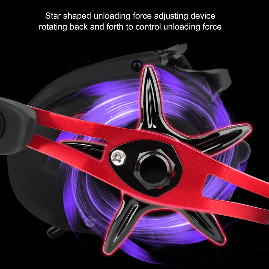 Metal Fishing Reels High Speed Wheel Baitcasting Fishing Line Wheel Gear Tackle for Saltwater Freshwater
