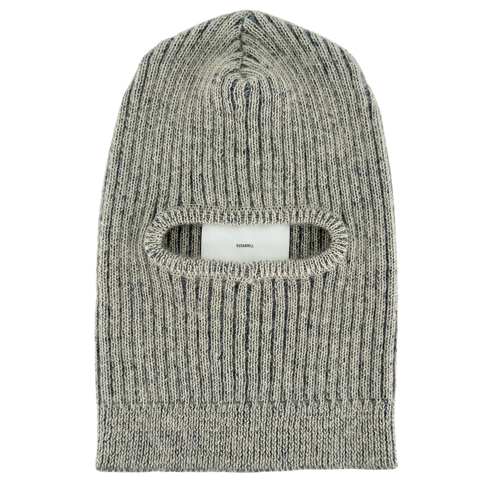 Excellent SUGARHILL Knit cap PLATING KNIT BALACLAVA Ivory mohair mens 0 23AWKN09 Used