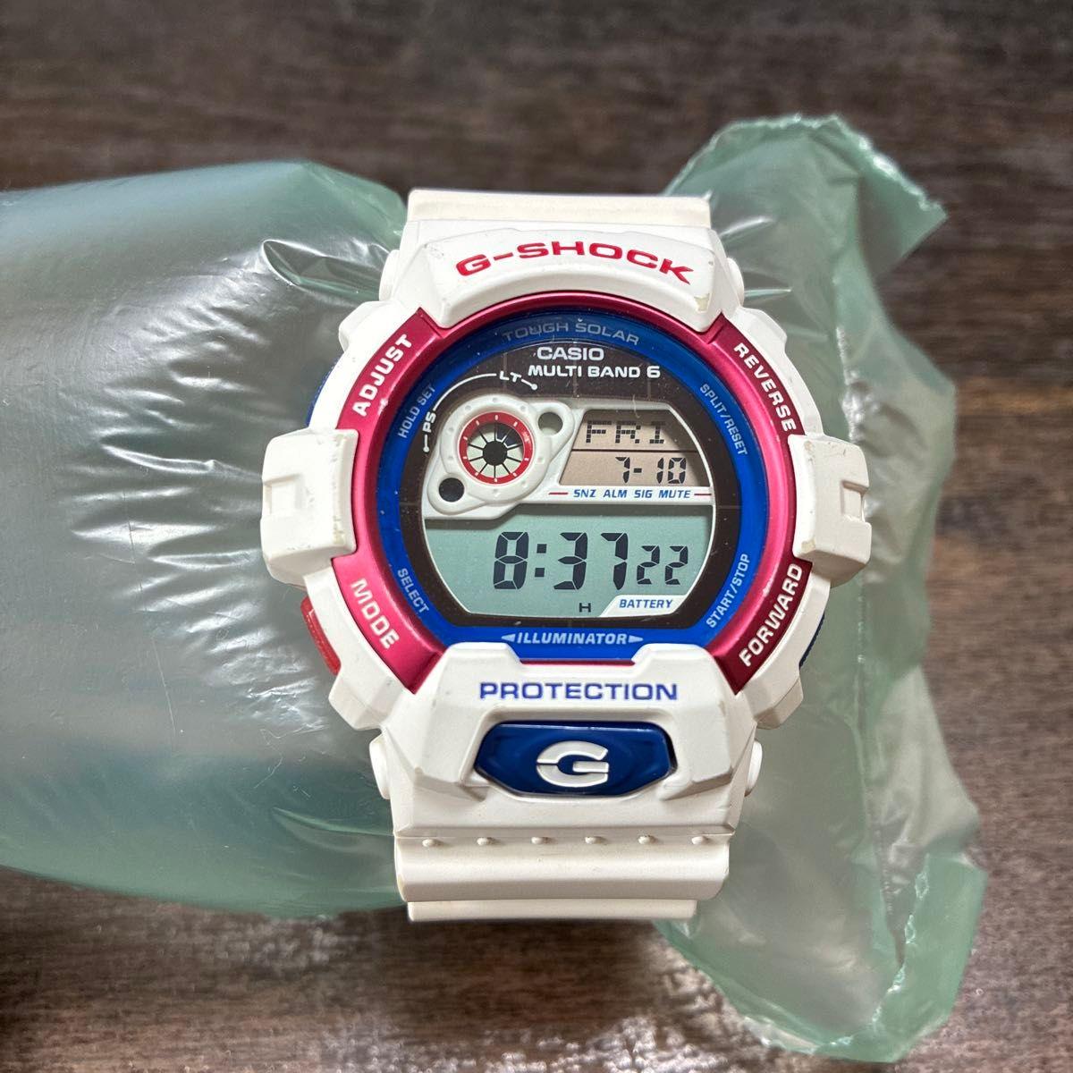 Used CASIO G-SHOCK GW-6900 Radio Solar White Men s Watch