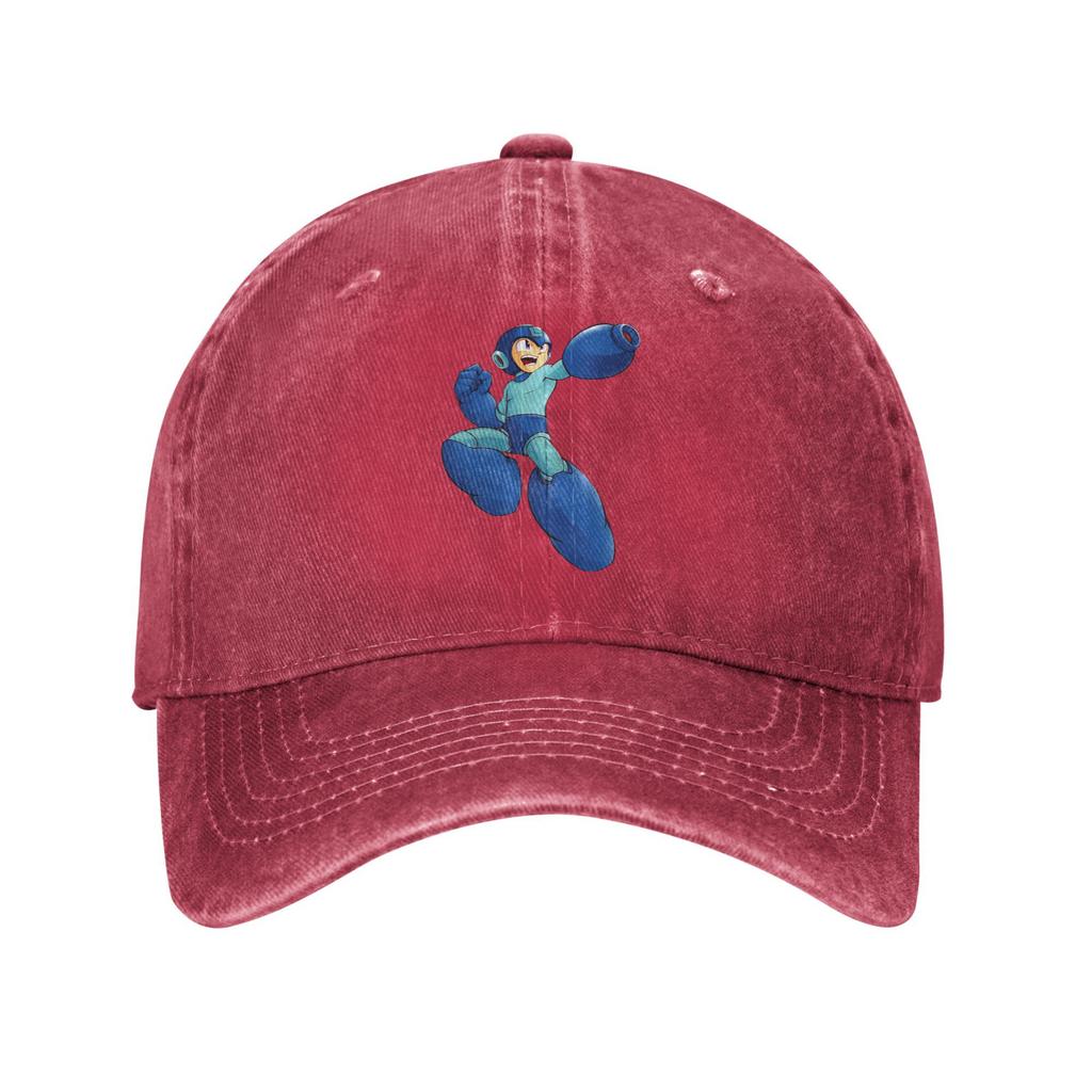 Summer Game Mega Robot Man Baseball Cap Sun  Sunscreen Print Washed Trucker Hat Couple Women y2k Funny Tennis Skate Baseball Cap