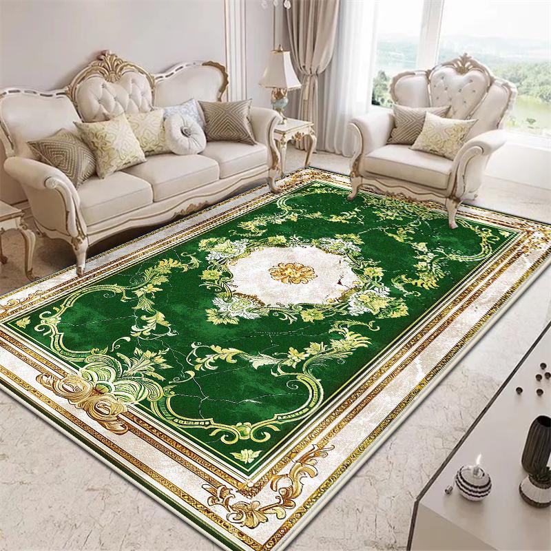 Large Size Luxury Gorgeous Carpet Living Room Decoration Coffee Table Area Non-slip Floor Mat Bedroom Cloakroom Entrance Rugs