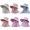 Fishing Hunting Hiking Summer Wide Brim Sun Hat UV Protection Hats Protective Cover Visor Caps