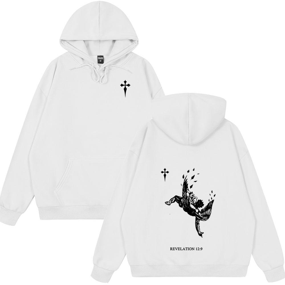 Vintage Tops Jesus Christian Bible Verse Wear Men's Women Clothing Fashion Casual Oversized Style Long Sleeves Couple Clothing