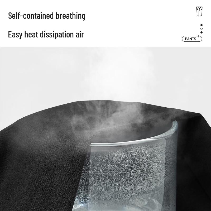 MINISO Men's Summer Quick-Dry Elastic Straight-Leg Ankle Pants