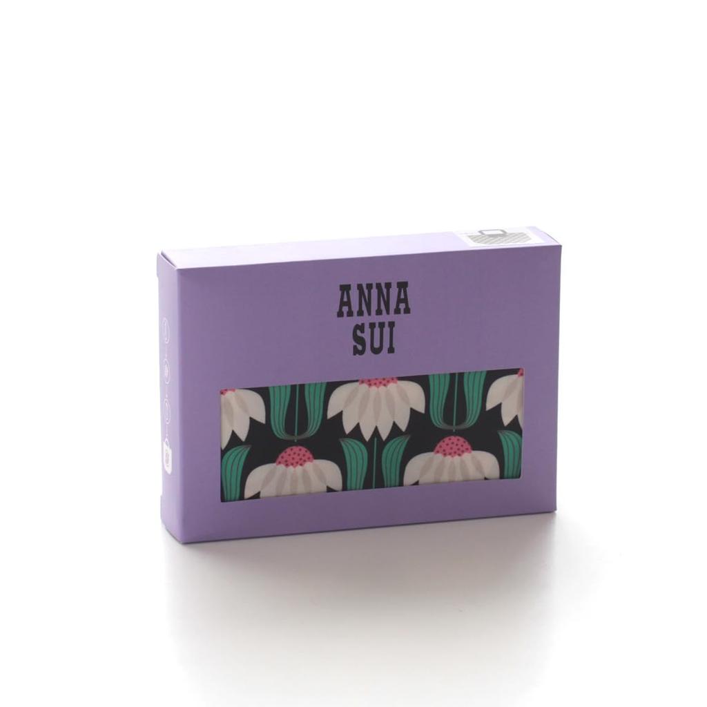 Eco Bag My Bag Retro Flower Green Sui [ANNA SUI] (Replieve) <With Zipper> (Packaged) [Anna 000298-0003-01]