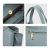 Aidrani  Women's genuine leather shoulder bag, large capacity fashionable tote bag, minimalist design cowhide handbag