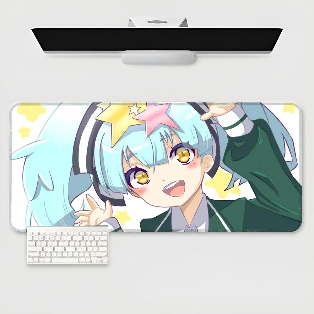 Zombie Land Saga Mouse Pad game teclado XXL Mouse Pad Large Computer Laptop Non-slip Keyboard Desk Mat Mousepad