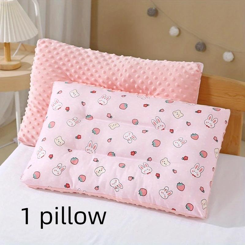 Reversible Children's Pillow - Bean Down Comfort Cartoon Daytime Pillow & Student Pillow Core Four Seasons Universal for Kids