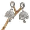 Bohemian Style, Middle Eastern Ethnic Style, Full of Diamonds, Indian Square Earrings, Diamond-set Bell Earrings, European and American