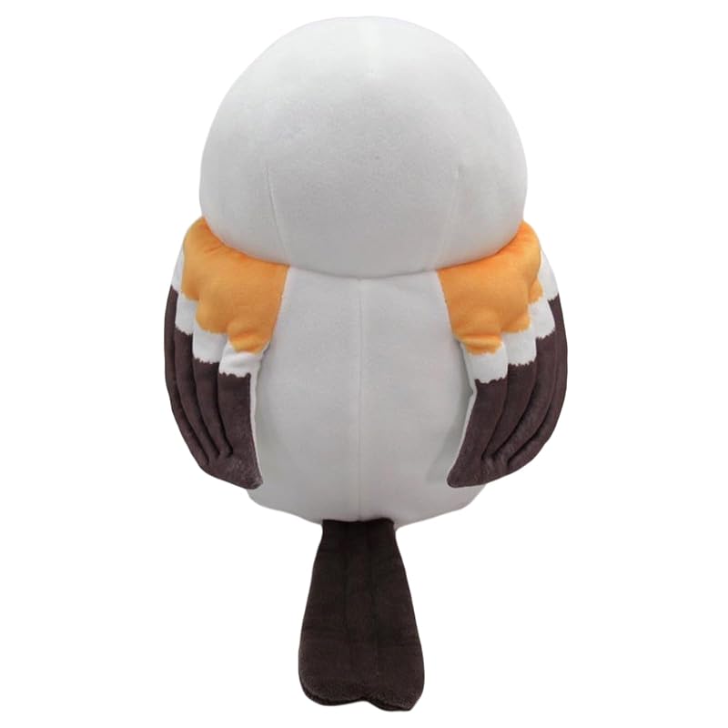 Shinada Global Mochi Series Mochishimaenaga Yellow Large Size 22 x 20 x 24cm Plush Animal Bird Shimaenaga MOSI-0350Y
