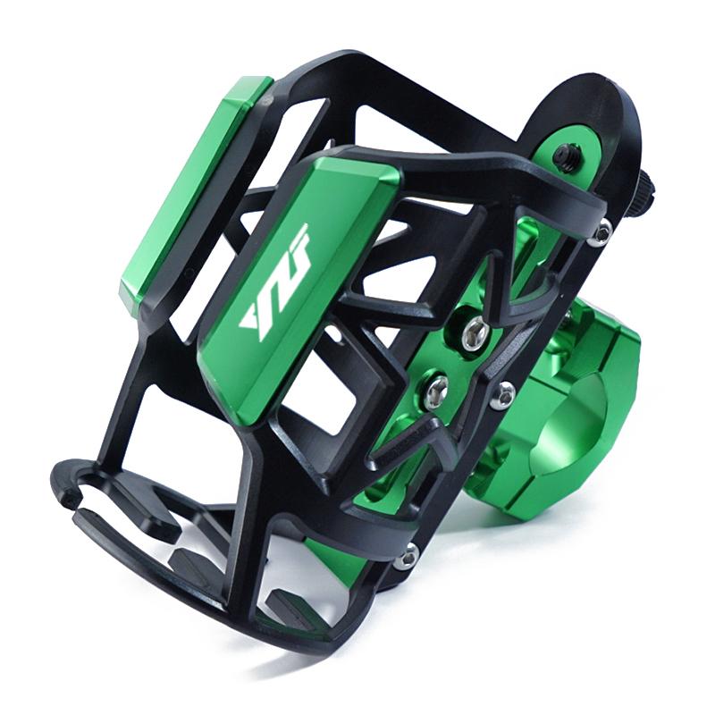 

YZF ЛОГОТИП Для Yamaha YZF R3 R25 R6 R1 2013-2019 Аксессуары для мотоциклов Клетка для бутылок с водой Напитки Подставка для стакана зелёный