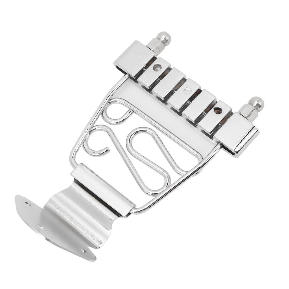 Metal Guitar Tailpiece Black/Silver Metal Guitar Tailpiece Tailpiece Bridge 6 String Guitar серебряный