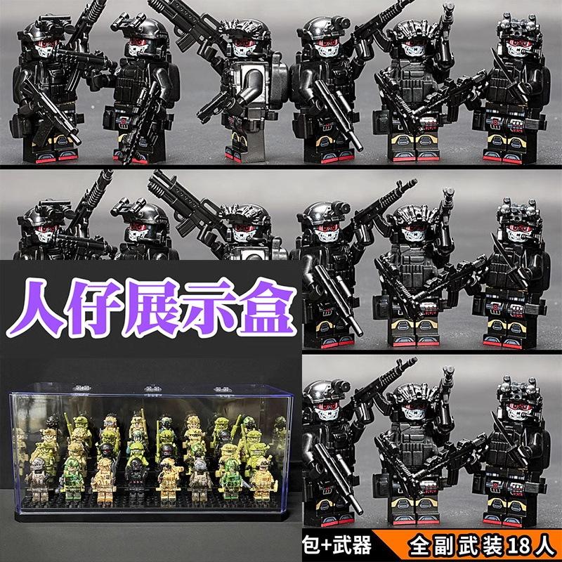 New building blocks Veyron Special Police Delta Special Forces children's toys mini humanoid doll Christmas birthday gift