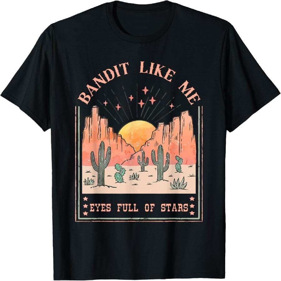 Bandit Like Me Eyes Full Of Stars T-Shirt XXXXXL чёрный