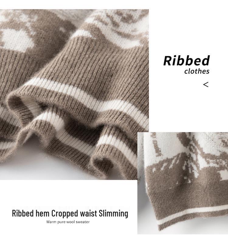 Cashmere Wool Sweater: Soft Half-High Collar Knitwear for Autumn/Winter, Warm Inner Layer, Knitted Base Layer, Sweater Coat.