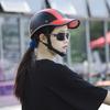 Adjustable Strap Motorcycle Half Helmet Safety Cycling Helmet Light Bike Hard Hat  Summer