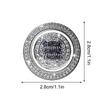 Car Start Button Cover Rhinestone Ring Decals Precision Adhesive Push To Start Button Cover Key Ignition Knob Bling Ring Decals