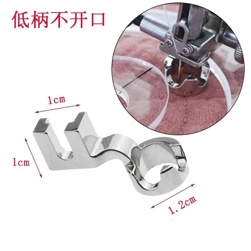 Stainless Steel Quilting Presser Foot Low Shank Free Motion Ruler Quilting Presser Foot for Singer Janome Brother Sewing Machine