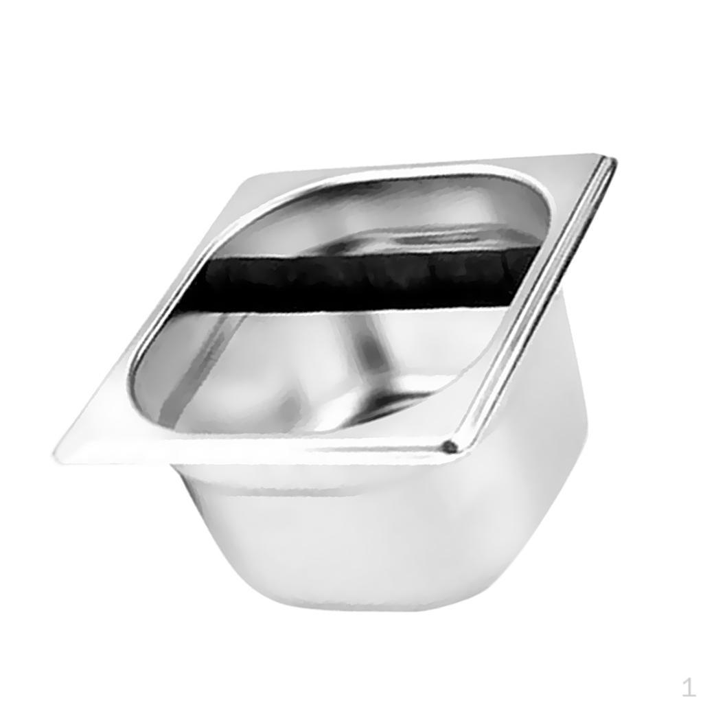 Container Grinds Tamper Waste Bin Recycle Holder 10cm/15cm 10cm